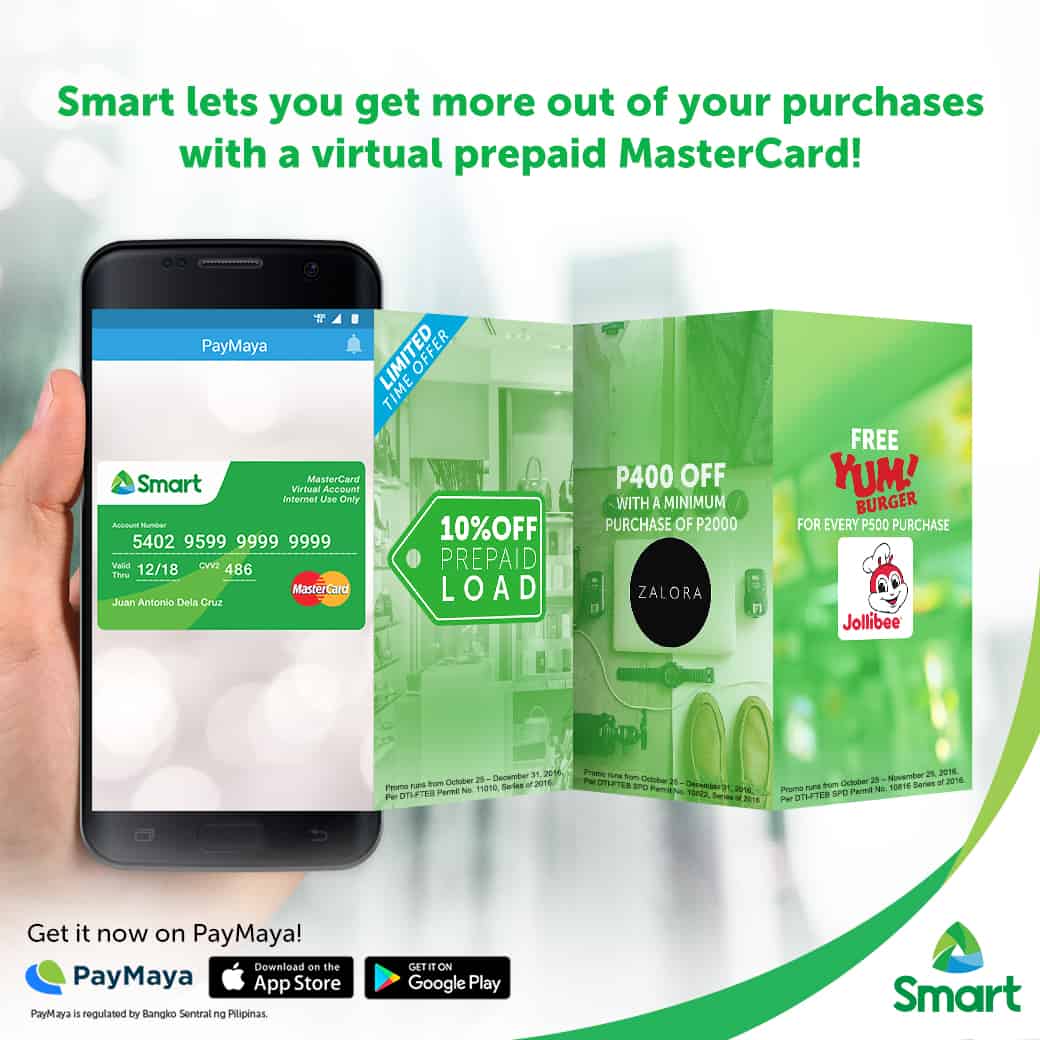 Subscribers enjoy exclusive load, shopping perks with Smart MasterCard